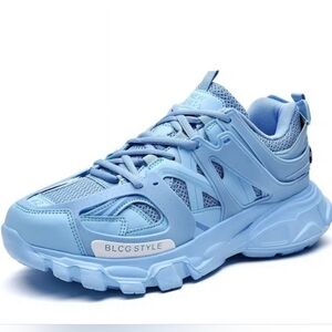 Unisex Blue MFCT BLCG Ultra Breathable Sports Sneakers Streetwear Athletic Shoes